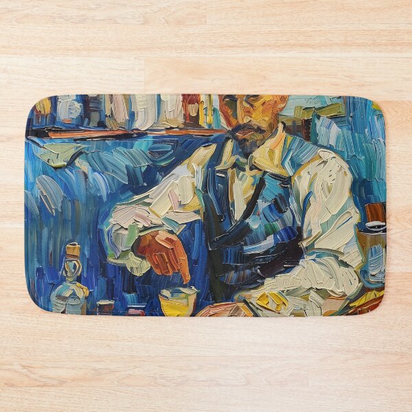 Item preview, Bartender | Painting in the style of Vincent van Gogh designed and sold by ComicsFactory.