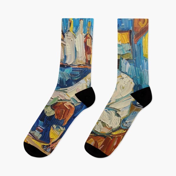 Item preview, Bartender | Painting in the style of Vincent van Gogh designed and sold by ComicsFactory.