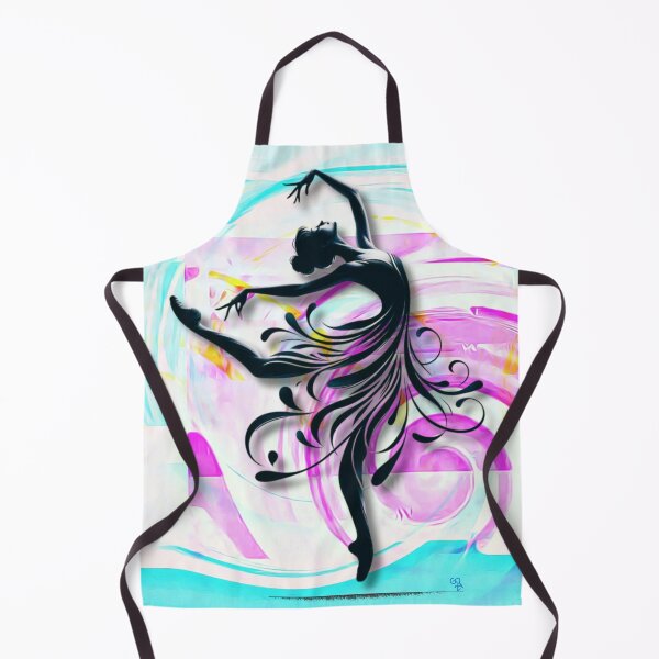 Item preview, 'Cosmic Dancer' - Elegance in Motion Abstract Silhouette designed and sold by gleefulme.