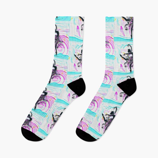 Item preview, 'Cosmic Dancer' - Elegance in Motion Abstract Silhouette designed and sold by gleefulme.