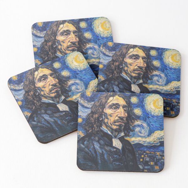 Item preview, Baruch Spinoza | Painting in the style of Vincent van Gogh designed and sold by ComicsFactory.