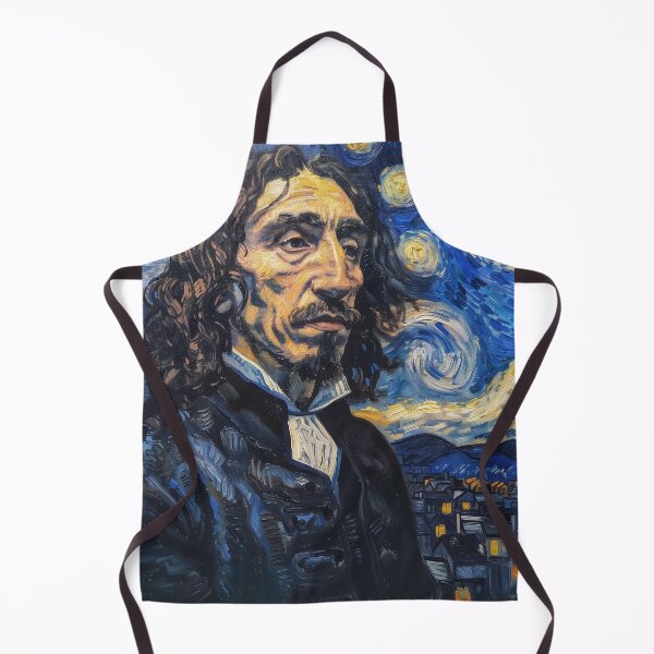 Item preview, Baruch Spinoza | Painting in the style of Vincent van Gogh designed and sold by ComicsFactory.