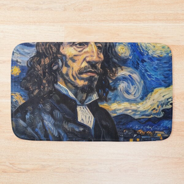 Item preview, Baruch Spinoza | Painting in the style of Vincent van Gogh designed and sold by ComicsFactory.