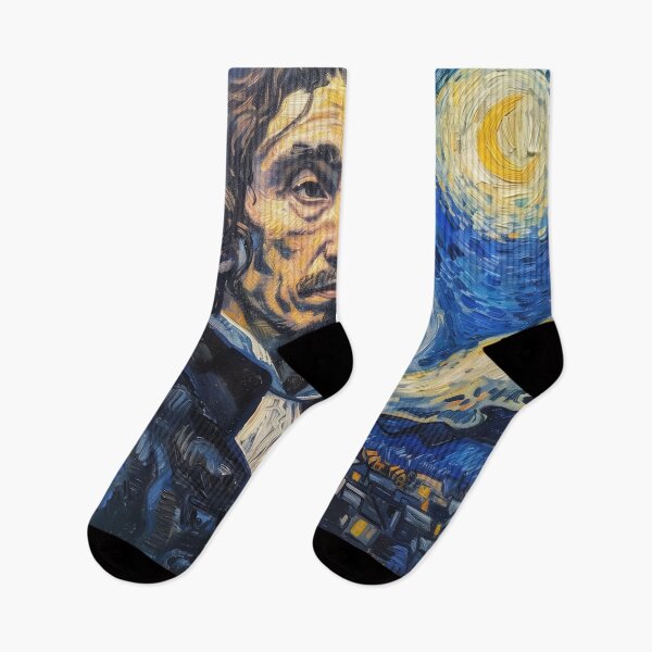 Item preview, Baruch Spinoza | Painting in the style of Vincent van Gogh designed and sold by ComicsFactory.