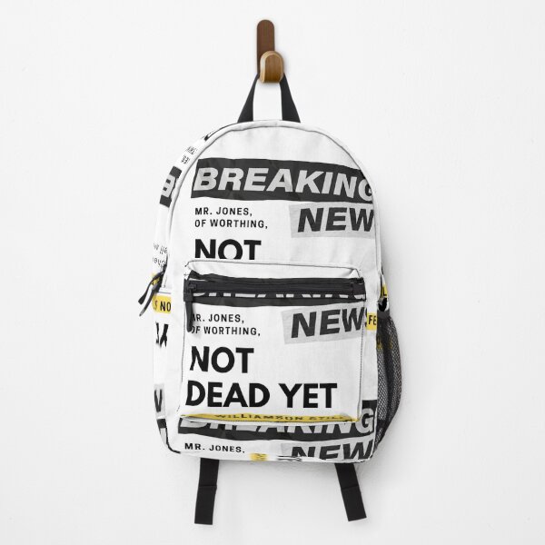 Item preview, Breaking NEWS: NOT DEAD YET funny Chesterton Quote designed and sold by TheWriteHand.