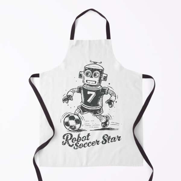 Item preview, A cool T-shirt for robotics lovers. Robot playing soccer.- 'ROBOT COCER STAR'. designed and sold by Gadget80.