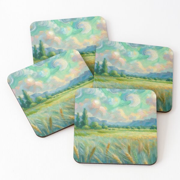 Artikelvorschau, Pastel meadow morning entworfen und verkauft von tipitoes.