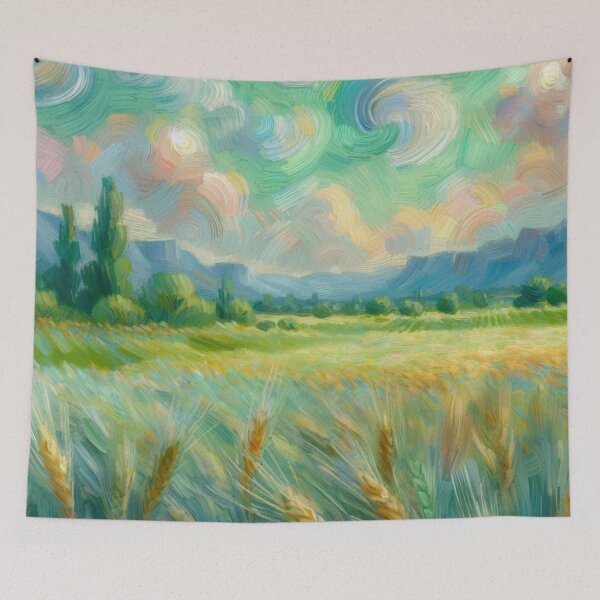 Artikelvorschau, Pastel meadow morning entworfen und verkauft von tipitoes.