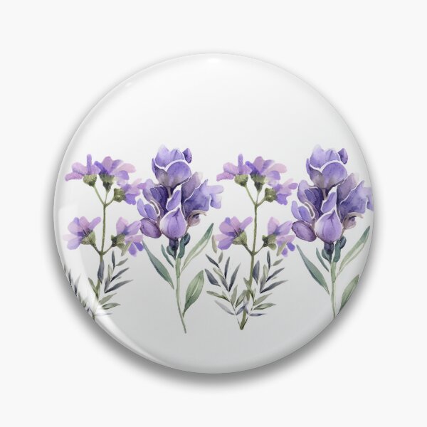 Item preview, French Lavender Pattern. Watercolour designed and sold by MargaretFasDes.