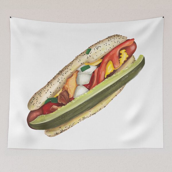 Item preview, Chicago Hotdog designed and sold by VannBenson.