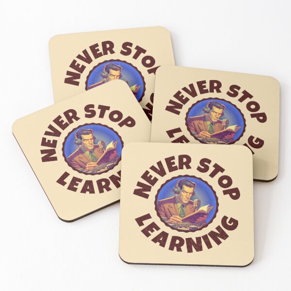 Item preview, Never Stop Learning Cool Gifts For Amateur Radio Lovers Ham Radio Radio Operator designed and sold by Waves-of-Art.