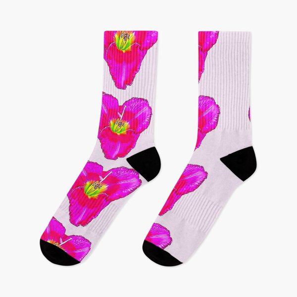 Item preview, Pink Heart Daylily Flower designed and sold by QueenTheBean.