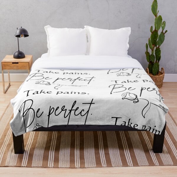 Item preview, Shakespeare Quote: Take Pains. Be Perfect. Inspirational? designed and sold by TheWriteHand.