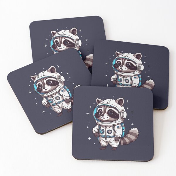 Item preview, Mapache en el espacio designed and sold by Atlantico54.