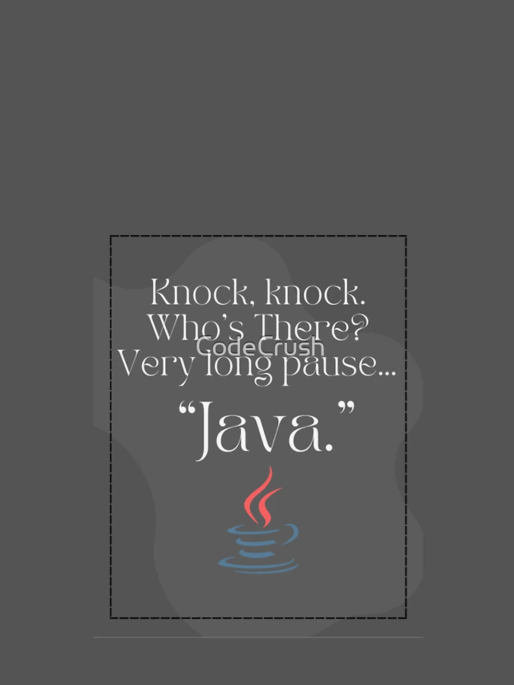 Thumbnail 4 of 4, iPhone Case, java joke designed and sold by CodeCrush.