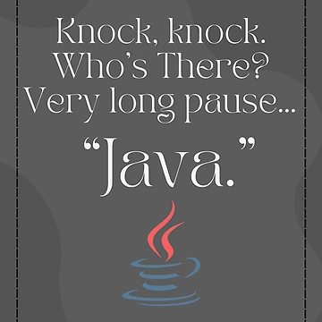 Artwork thumbnail, java joke by CodeCrush