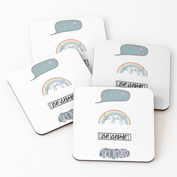 Item preview, Talk S*** Be Gay Do Crime Get Tested designed and sold by Jessie Newcomb.