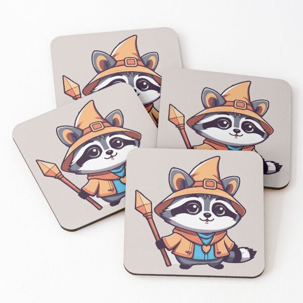 Item preview, Mago mapache designed and sold by Atlantico54.