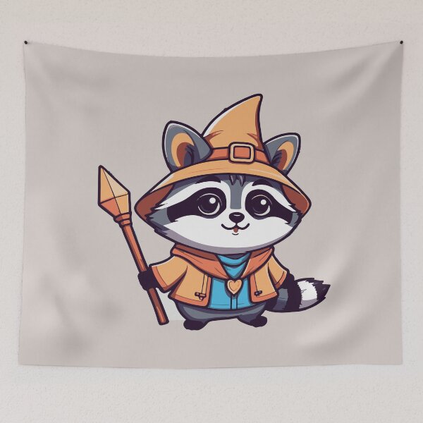 Item preview, Raccoon Wizard designed and sold by Atlantico54.