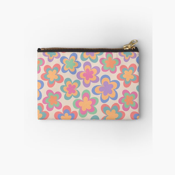 Item preview, Retro Rainbow Abstract Flowers designed and sold by CreativeDraws42.