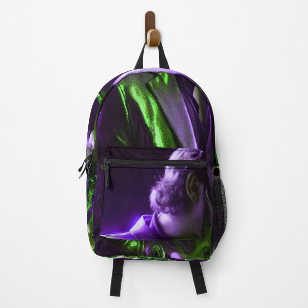 Item preview, Jazz Serenade: Saxophone Player in Green and Purple designed and sold by GrizzlyCollective.