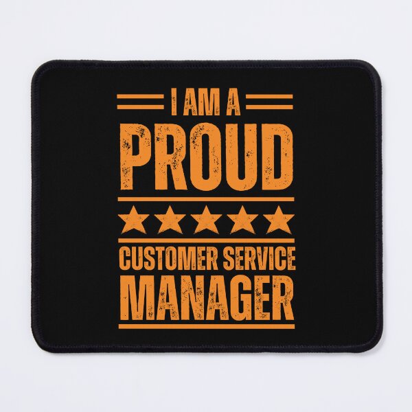 Item preview, I'm A very proud Customer service manager designed and sold by rootartino.