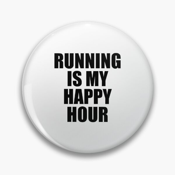 Item preview, Running Is My Happy Hour  designed and sold by Inspirationmotivation.