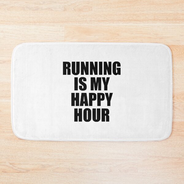 Item preview, Running Is My Happy Hour  designed and sold by Inspirationmotivation.