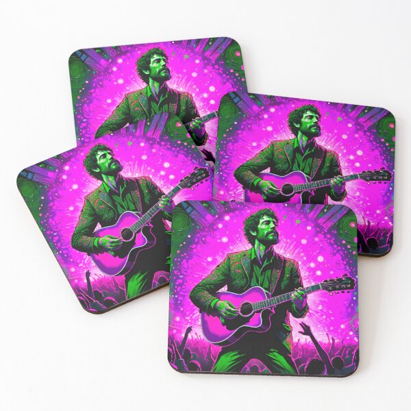 Item preview, Strings of Connection: Guitarist Performing in the Crowd designed and sold by GrizzlyCollective.