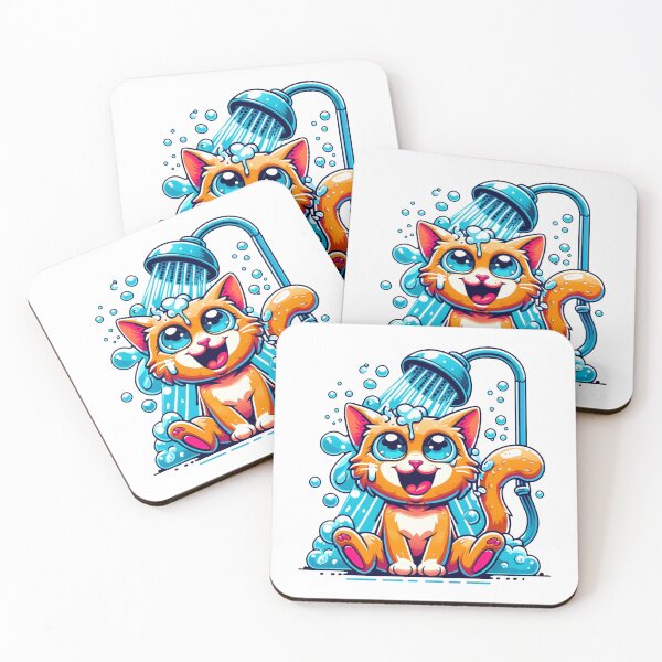 Item preview, Cat Bath Time designed and sold by RetroPop23.