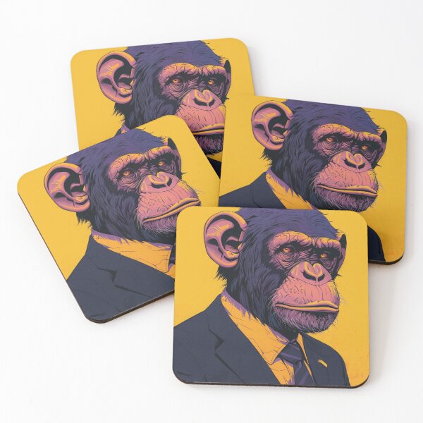 Item preview, Suited Simian designed and sold by Retro Type.