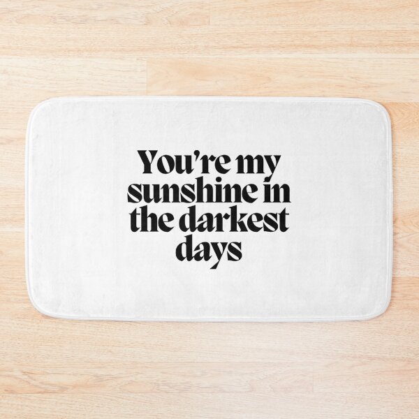 Item preview, You're my sunshine in the darkest days  designed and sold by CharmStudio.
