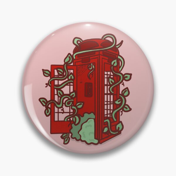 Item preview, Retro English Telephone Booth designed and sold by stephleahart.