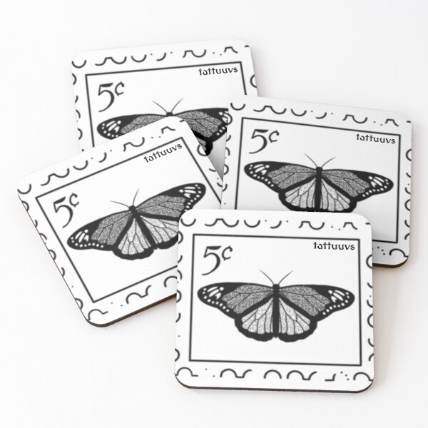 Item preview, Monarch Butterfly Postage Stamp designed and sold by tattuuvs.