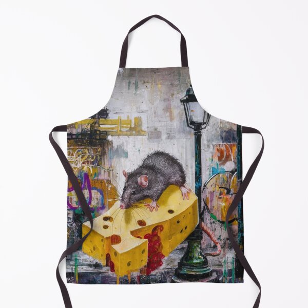 Item preview, Banksy Street Art Colorful Rat mouse designed and sold by martin max.