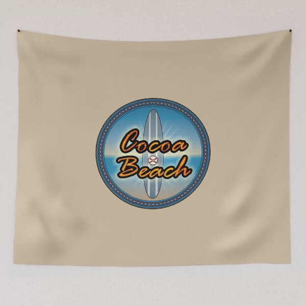 Item preview, Cocoa Beach Florida stitching effect designed and sold by studioss76.