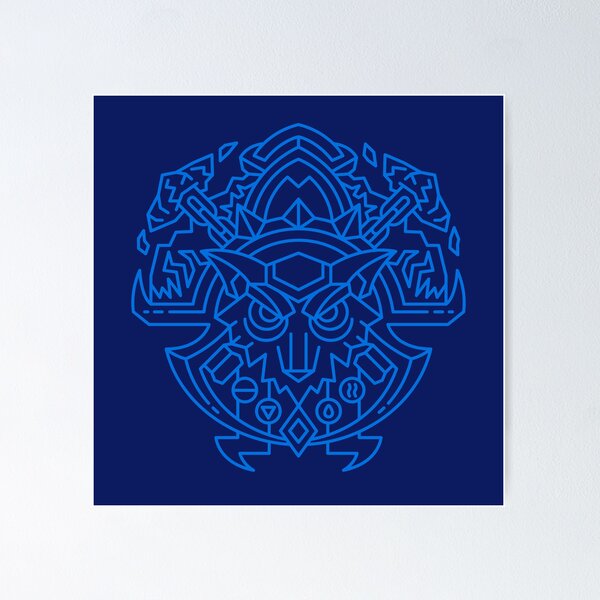 Shaman – Class Crest (color) Poster