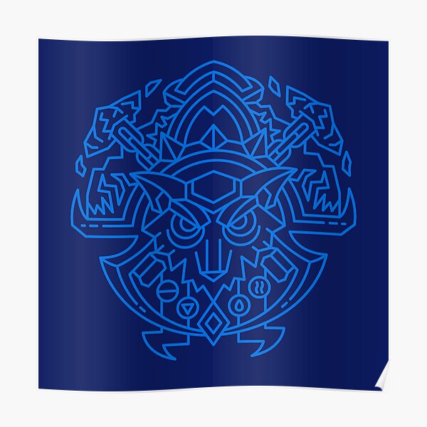 Shaman – Class Crest (color) Poster