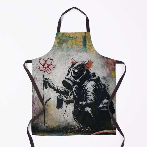 Item preview, Banksy Street Art Colorful Rat mouse designed and sold by martin max.
