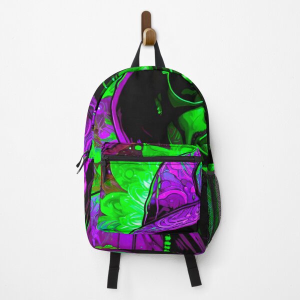 Item preview, Rhymes of Harmony: Rap Artist in Green and Purple designed and sold by GrizzlyCollective.