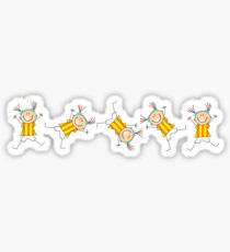 Cartwheel Sticker