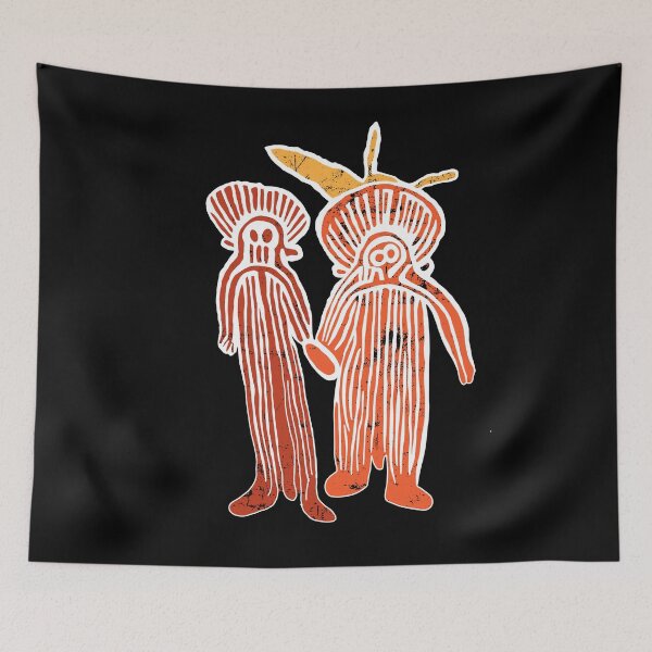 Item preview, aboriginal art petroglyph designed and sold by tony4urban.