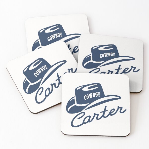Item preview, Retro Cowboy Carter Navy designed and sold by Retro Travel Design.