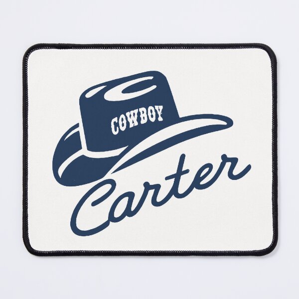 Item preview, Retro Cowboy Carter Navy designed and sold by Retro Travel Design.