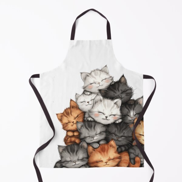 Item preview, Heap of sleeping kittens - pile of cats designed and sold by Daydreamsatdawn.