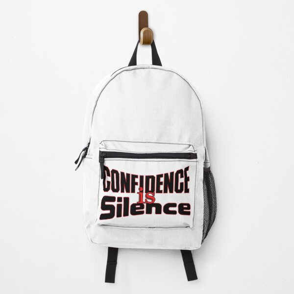 Item preview, Confidence Is Silence Inspirational Quote Design designed and sold by Raise2Shine.