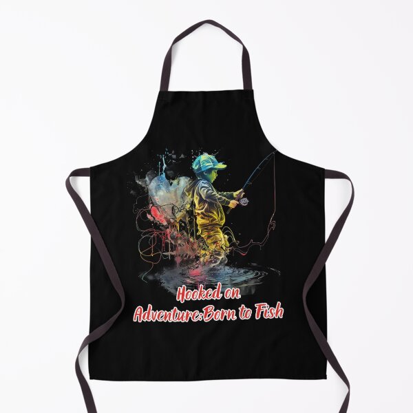 Item preview, Young Fisherman. Hooked on Adventure Born to Fish designed and sold by elnexshop.