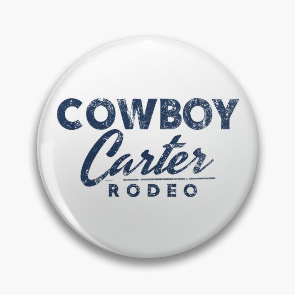 Item preview, Cowboy Carter Rodeo Vintage Graphic Navy designed and sold by Retro Travel Design.