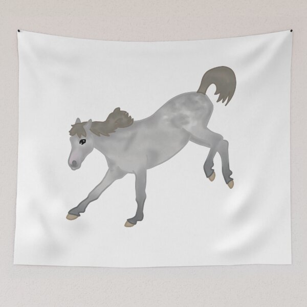 Item preview, Naughty Grey Pony designed and sold by Abby Art Studio.