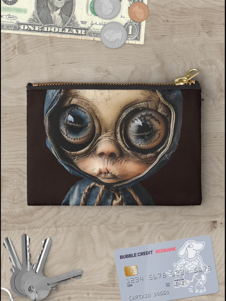 Thumbnail 3 of 4, Zipper Pouch, Sam Face designed and sold by RENcraft.